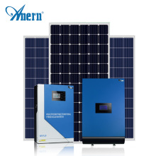 Large 5.5KW grid tie solar energy system product for house with 350W*10pcs solar cell